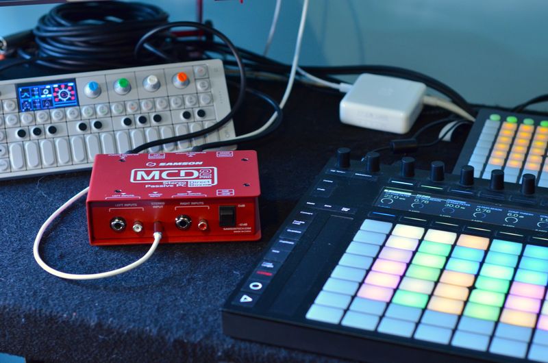 MCD2 with OP-1 and Push 2