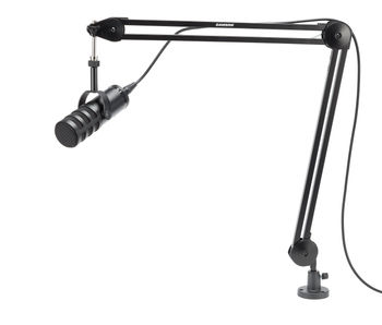 Q9U on MBA38 boom arm with XLR cable
